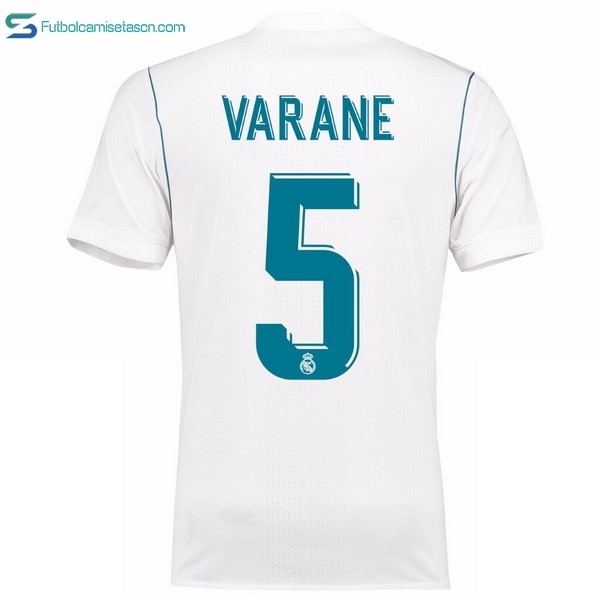 Camiseta Real Madrid 1ª Varane 2017/18